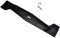 perfektGarten 42 CM lawnmower blade compatible with Black + Decker BEMW481ES (BEMW 481 ES) + screw