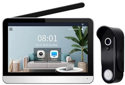 WESLNN Smart 1080P Wireless Video Intercom System For Home Apartment Doorbell Wireless 160-degree Wide Angle