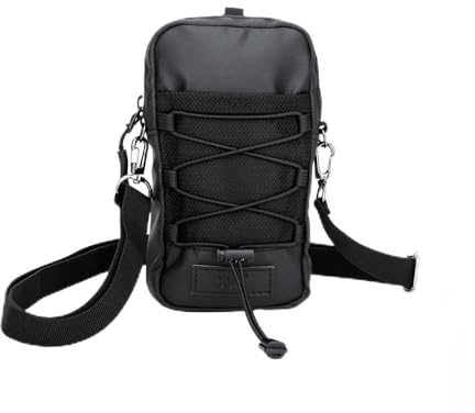 JJC Backpack Shoulder Strap Phone Pouch Smartphone Holster Crossbody Bag | Tactical Hiking Rucksack Pouch with Shoulder Strap for Women & Men, Action Camera Sling Bag Accessories for Travel Daily Use