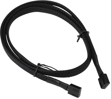 SG Store PC Fans Watercool 4-Pin PWM Male to Male Extension Cable 90cm for Water Cooling and Chassis Fans