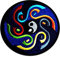 Catch the Patch Yin Yang Spirituell - (Größe: Ø 8 cm) – Kultige Aufnäher zum Aufbügeln & Aufnähen – Für Jacken, Rucksäcke, Shirts & Cosplay – Ein Must-have für DIY-Fans