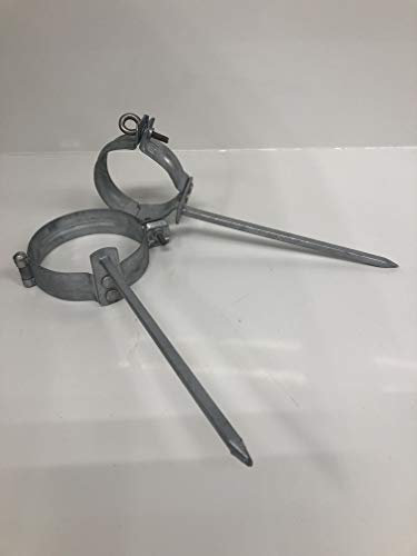 Fallrohrschelle Schlagschelle in 3 Größen (mittel - für 80mm Fallrohr)