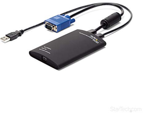 StarTech.com Adaptateur crash cart pour PC portable - Console KVM vers USB 2.0 (NOTECONS01)