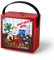 Room Copenhagen LEGO NINJAGO Brotdose mit Tragegriff, Tragbare Aufbewahrungsbox, rot