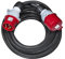Brennenstuhl Rallonge électrique CEE 10m de câble (IP44, 32A/415V, 5 pôles, Fabrication Française) Noire 1167971 Rouge