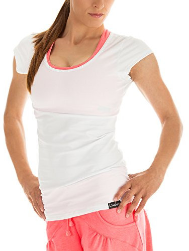 WINSHAPE Damen Wtr4 Kurzarmshirt, Weiß, XL EU
