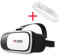 niceEshop(TM) VR-BOX2 Gafas de realidad virtual 3D para videojuegos y películas, Compatible con Oculus Quest, Blanco
