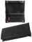 HIBRON Blague a Tabac, Pochette de tabac a rouler, en Cuir, Noir