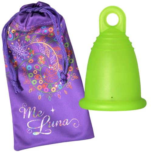 Menstruationstasse Classic, Ring, Grün, Größe L