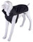 Boxeur Des Rues Dog Collection Wasserdichter Mantel für Hunde, Schwarz, 35 cm