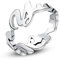 Namensring mit Namen 925 Sterling Silber Personalisierte Silberring Unisex, Geschenkidee für Valentine Jahrestag