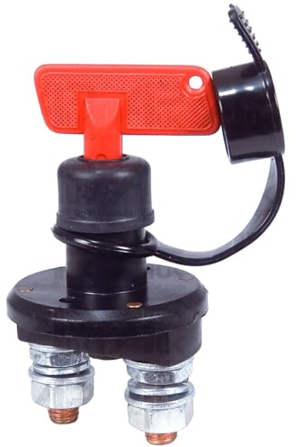 1000 Amp Removable Key Battery Isolator Cut off kill Switch 12V Heavy Duty