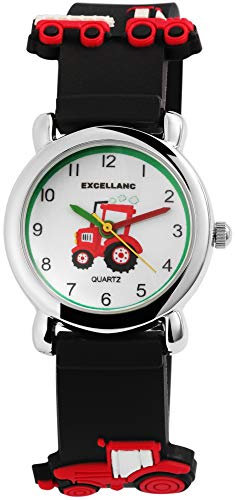 Excellanc Kinderuhr Junge & Mädchen Armbanduhr Kinder Analog – Kinder Uhr Kinderarmbanduhr ab 7 Jahre Kids Watch