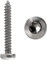 Spanplattenschrauben mit Rundkopf 5x50 verstärkter Kopf TORX aus Edelstahl (50 Stück) FASTON®