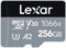Lexar Professional 1066x Micro SD Karte 256GB, Speicherkarte microSDXC UHS-I SILVER Serie, Enthält SD-Adapter, Bis Zu 160MB/s Lesegeschwindigkeit, für Action-Kamera, Drohnen, Handy (LMS1066256G-BNAAG)