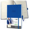 SIGEL C2368 Terminplaner Wochenkalender 2023 - ca. A5 - blau - Hardcover - 192 Seiten - Gummiband, Stiftschlaufe, Archivtasche - PEFC-zertifiziert - Conceptum