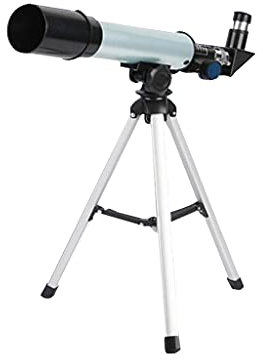 DERBUT Teleskop Astronomisches Monokular-Teleskop für Kinder Mikroskop Combo mit Stativhalterung Großes Objektiv