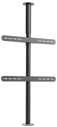 TAHALI Support TV Plafond - Support TV Au Plafond, Support TV Inclinable À Rotation À 360 °, Support Mural TV Réglable, pour Moniteurs LCD De 32 À 75 Pouces,85-109cm