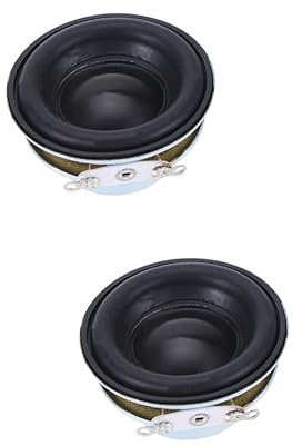 Uonlytech 2 Pièces Caisson De Basses De Voiture Etagere Bibliotheque Klaxons De Voiture Enceintes D'extérieur Mini-Caisson De Basses Caissons De Basses De Voiture Toutes Les Séries HiFi