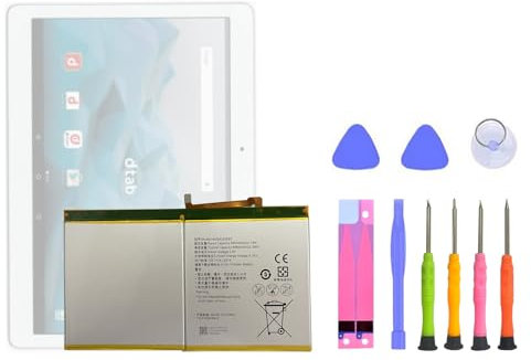 HIGHAKKU HB26A510EBC Replacement Battery Compatible with Huawei MediaPad M2 10 & MediaPad M2 10.1 & MediaPad M3 Lite 10 with Tools