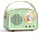 Retro-Bluetooth-Lautsprecher, Radio, Vintage-Lautsprecher mit FM-Radio, tragbarer kabelloser Lautsprecher für Zuhause, Geschenk/Dekoration (grünes Gras), 802SNY35B8V9491X0125J6399R98
