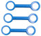 Hsthe Sea 3PCS Paint Roller Cleaner Reusable Paint Roller Cleaner Tool Spinner Paint Brush Cleaners