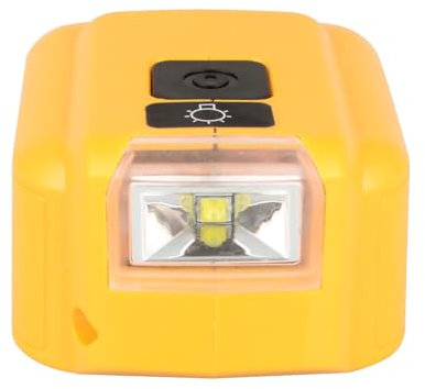 Rechargeable Lithium ion Battery Adapter with USB Interface Charger for Dewalt 14.4V to 20V Max XR Lithium Battery