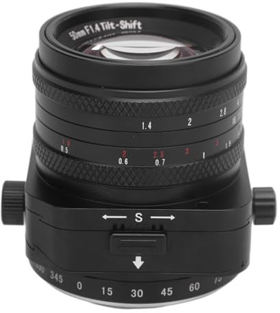 50 Mm F1,4 Festbrennweitenobjektiv mit Manueller Fokussierung für E-Mount, MF-Standardobjektiv mit Großer Blende für X A3 X A5 X A7 X M1 X M2-Kameras