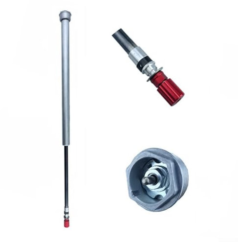 ZAMETTER Pompa dell'olio per forcella della bici, speciale per accessori, pompa dell'olio della forcella anteriore della bicicletta, parti di riparazione della bici, controllo mano/linea (spalla +