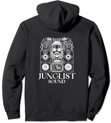Junglist Drum N Bass DnB Pullover Hoodie
