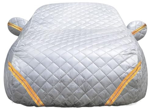 LBWARMB Anti-Hagel Autoabdeckung Für BMW 3er Touring, Hagelschutzplane Auto, Autoabdeckung Gegen Hagel, Staubdichte, Schneesichere Schnee-Autoabdeckung(Silver)