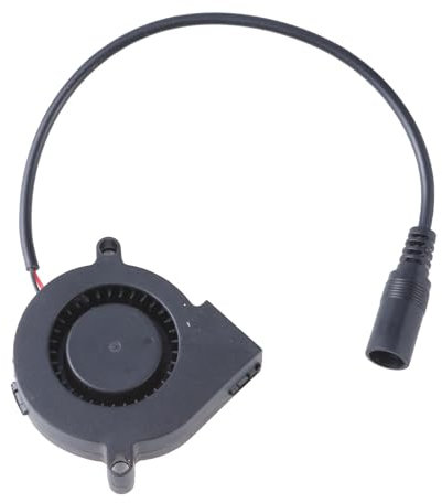 High Speed 5015 Kühlgebläse, 12 V, 0,18 A, Gebläse für 3D-Drucker und Computer, 22 cm Kabel mit Öllager
