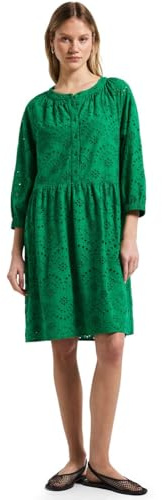 Street One Damen Kleid mit Lochstickerei