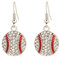 Volleyball Ohrringe Sterling Silber Sport Ohrstecker, Hypoallergen Sport Ohrringe für Fan Frauen Mom Geschenke Sportliebhaber, Party Geburtstag Schmuck Mütter Tag Weihnachten Geschenke