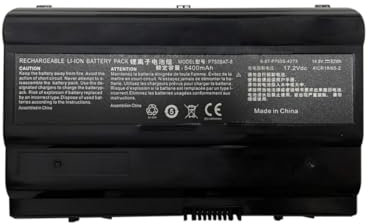 ASKC P750BAT-8 Laptop Akku für Clevo One P750DM2-G P750DM3-G P750ZM P751DM P751ZM P770DM P770ZM P771ZM Sager NP9752 NP9755 NP9758 NP9772 NP9778 6-87-P750S-4272 6-87-P750S-4273 82Wh