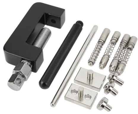 OFKSEWPA 12PCS Motorcycle Chain Repair Tool Set Universal Chain Splitter Breaker Motorbike Mountain Bike Riveting Tool