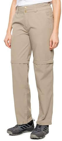 Insect Shield Women's Elements Lite Convertible Pant, Size 8 Khaki