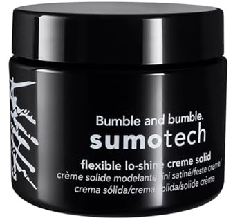 Bumble and bumble. Sumotech Flexible Hold Cream Solid | Hair Styling Cream | Pliable Texture, Flexible Hold + Lo-shine Finish | Wavy, Straight, 1.5 Ounce
