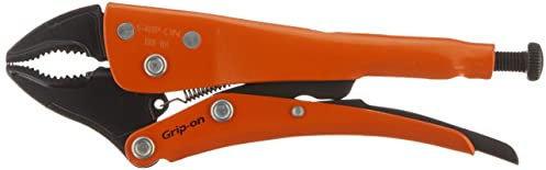 Grip-On 11110 Gripzange, vernickelt, gebogen, 25,4 cm, mit Epoxidbeschichtung