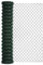 Maschendrahtzaun Masche 60x60mm Höhe 1,0m Länge25,0m grün