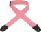 Levy's Leathers Single Tone Series Gitarrengurt aus Polypropylen | Breite 5 cm | Pink | (M8POLY-PNK)