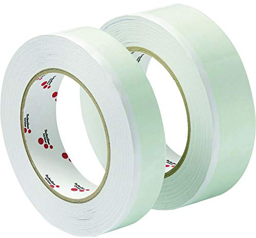 SCHULLER doppelseitiges Klebenband UV | Twin Tape UV | 25 mm x 25 m | 1 Rolle