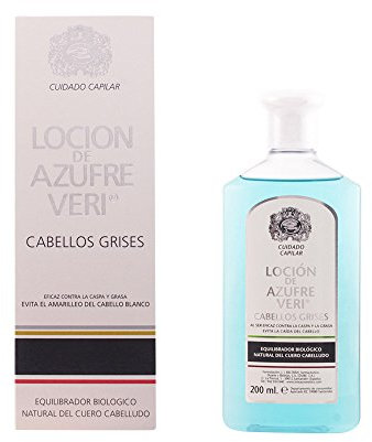 Azufre Veri Locion Equilibrante Cabello Gris 200 Ml