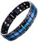 JFUME Magnetisches Armband für Männer Königsblauer und schwarzer Schmuck Geschenk für Männer mit Link-Entfernungswerkzeug 8,5 verstellbar
