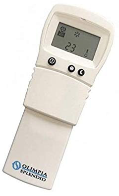 Telecomando Originale Di Ricambio Per Climatizzatore Unico Olimpia Smart/Prodotto originale Olimpia Splendid/Colore Bianco/I nostri prodotti sono forniti da fornitori e marchi affidabili