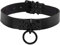 Eigso Punk Halsband Rock Gothic Kragen Halskette Schwarz Einstellbar für Damen Herren Biker