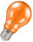 Crompton Lamps Orange LED GLS Light Bulb 4.5W E27 Harlequin | IP65 Outdoor Lights LED Bulbs | Energy-Saving Replacement for 25W Bulbs | 15,000 Hours Life | for Festoon Lights Outdoor