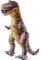 JOYIN 76,2 cm Dinosaurier aufblasbar, aufblasbares T-Rex Dinosaurier-Spielzeug für Pool Party Dekorationen, Dinosaurier Geburtstagsfeiergeschenk für Kinder und Erwachsen (braun)