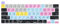 XSKN Tastaturabdeckung aus Silikon für MacBook Pro 13,3 Zoll / 16 Zoll mit Touch-Bar und Touch-ID – A2251 A2289 A2338 M1 A2141 (US EU Common Version, Avid Pro Tools)
