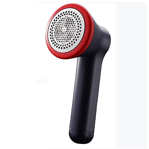 KLMH Opera a batería Opera a batería quitapelusas electrico Portátil Quitar Pelusas de Abrigos Ropa Cobija Sofá quitapelusas USB Eliminación de Pelusa de Bobbles blancoBlack